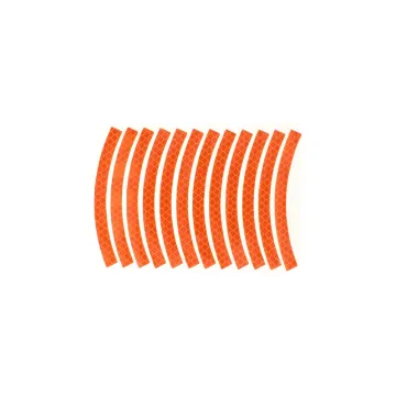 ERINGOGO 12pcs Kids Bike Accessories Reflective Stickers Motorcycle Stickers Reflective Label Reflective Tape Car Decoration Safety Warning Reflective Sticker Reflector Balance Car Child